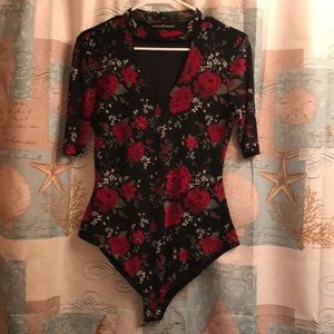 Rose body suit